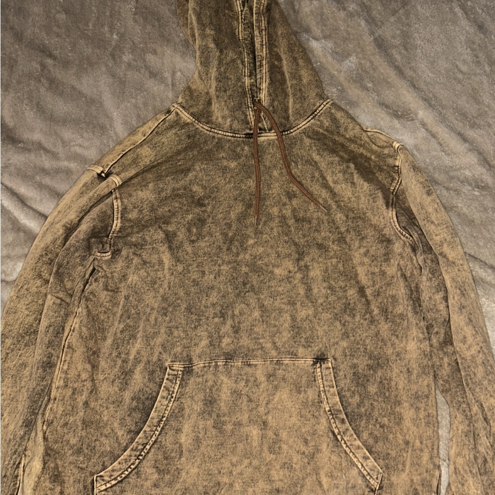 Men's Brown Hoodie Jacket